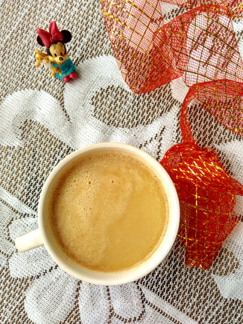 Apple Cooked Soy Milk recipe