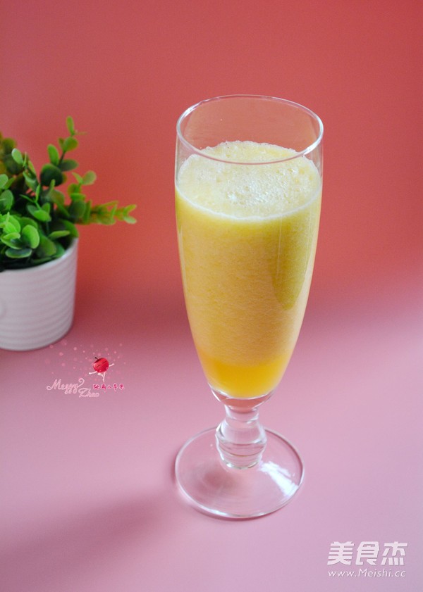 Cantaloupe Orange Pear Juice recipe