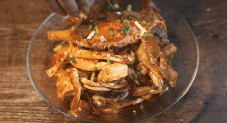 Crab Fried Rice Cake
