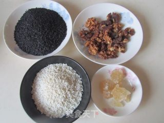 Black Sesame and Walnut Paste recipe