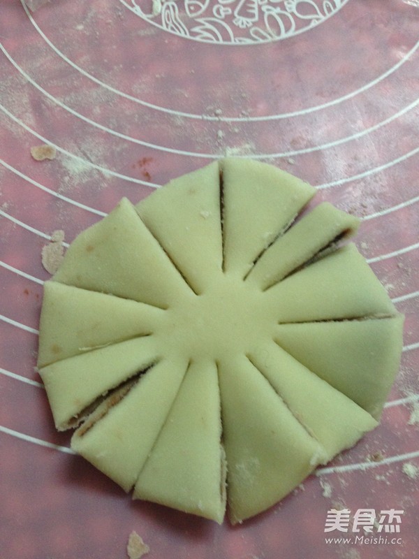 Bean Paste Chrysanthemum Crisp recipe