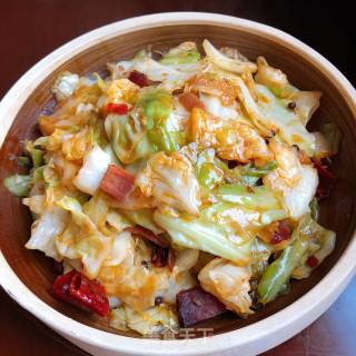 Bacon Shredded Cabbage recipe