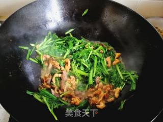 Stir-fried Chicken with Leek recipe