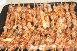 Lamb Skewers with Chili and Cumin recipe