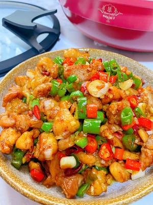 🔥spicy and Enjoyable🔥super Meal🔥green Pepper and Spicy Chicken👈 recipe