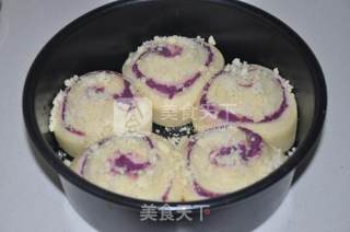 Purple Sweet Potato Bread Roll recipe