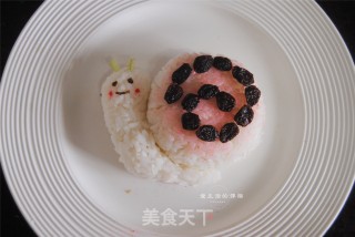 Snail Rice Bento recipe