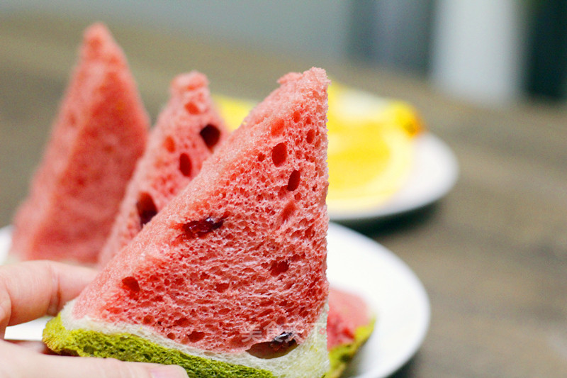 #柏翠大赛#watermelon Toast in The Hot Summer recipe