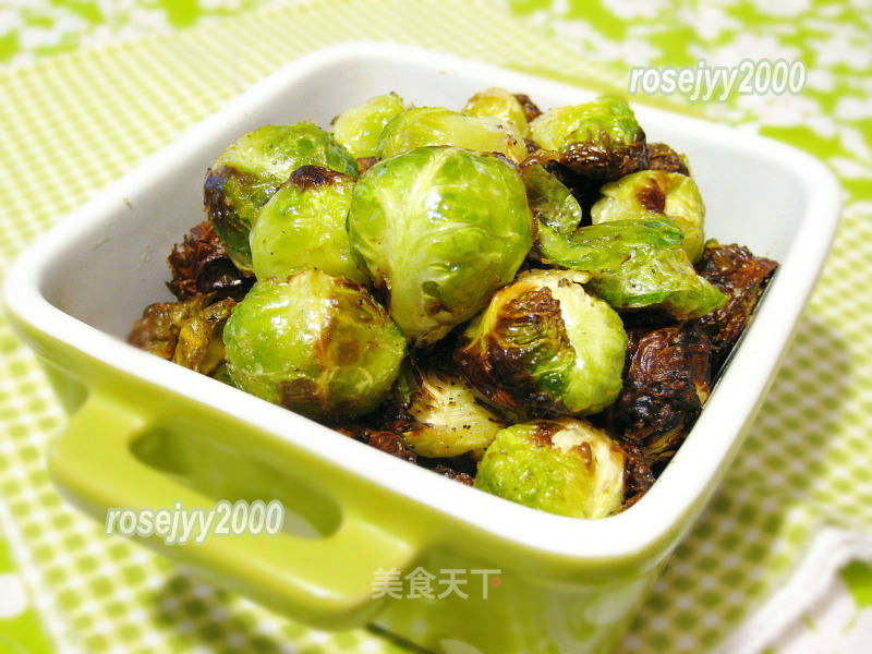 Roasted Brussels Sprouts in An Air Fryer