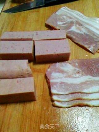 Farewell to The Year of The Rabbit-bunny Bacon Roll recipe
