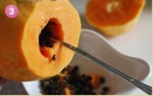 Papaya Almond Jelly recipe