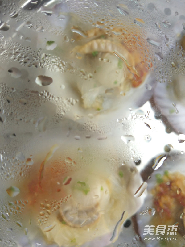 Steamed Scallops with Garlic Vermicelli recipe