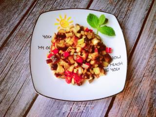 Appetizer: Stir-fried Shiitake Mushrooms with Millet Pepper recipe