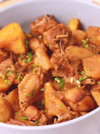 Potato Stew Chicken recipe