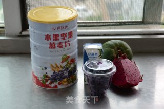 #快手饭#oatmeal Fruit Yogurt Cup recipe