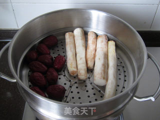 Jujube Mud Yam Cake recipe