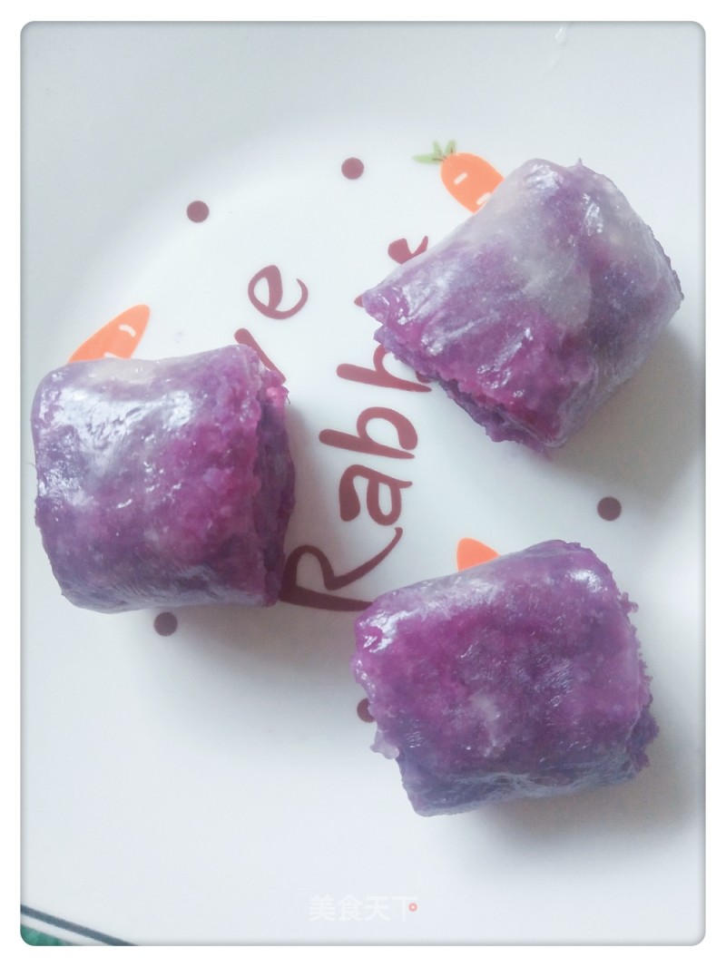 Crystal Purple Sweet Potato Roll recipe