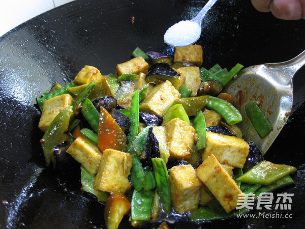 Tofu and Eggplant Claypot recipe