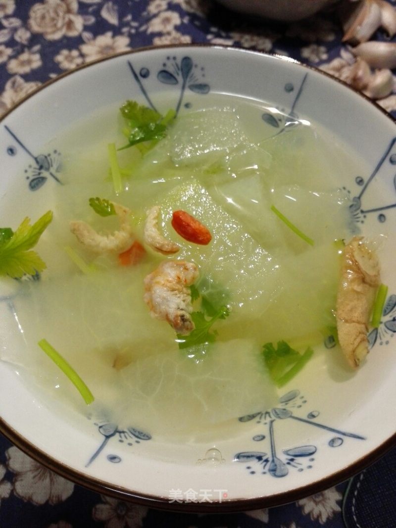 Sea Rice and Winter Melon Soup recipe