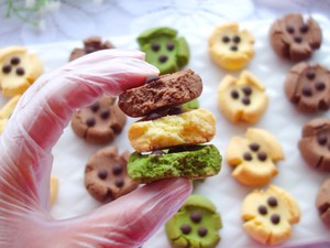 Chocolate Bean Margarita Cookies 🍪three Flavors ❗️it Melts in Your Mouth, Crispy and Dregs are Removed recipe