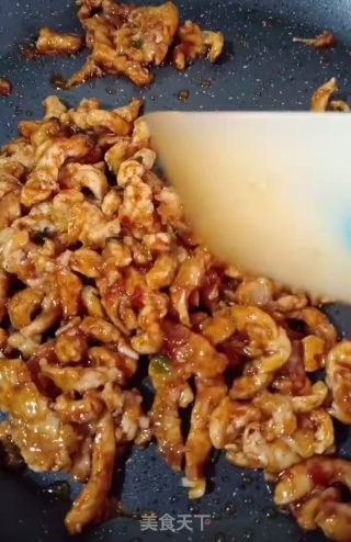 Home-made Shredded Pork with Beijing Sauce recipe