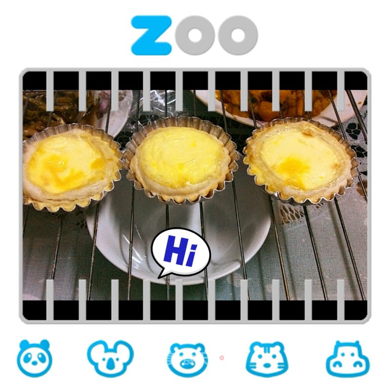 Egg Tart Miss Flying Cake