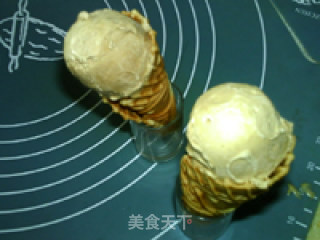 Condensed Milk Coffee Cone Ice Cream recipe