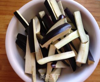 Spicy Eggplant Strips recipe