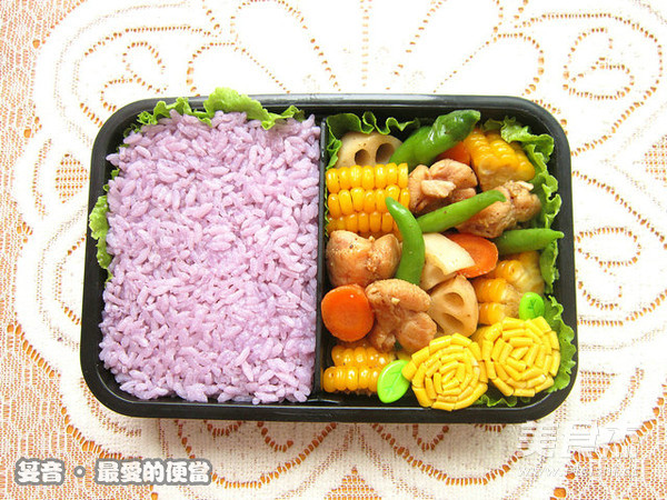 Cute Chick Flat Cute Bento recipe