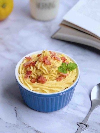 Cheese Bacon Mashed Potatoes