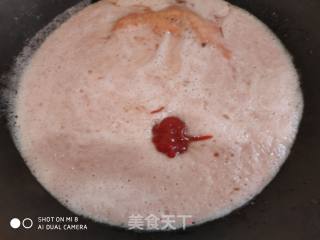 Enoki Mushroom Tofu Tomato Soup recipe