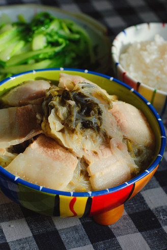 Pickled Cabbage Boiled White Meat