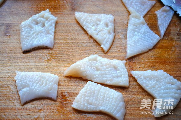 Skillfully Cut Squid Flower recipe