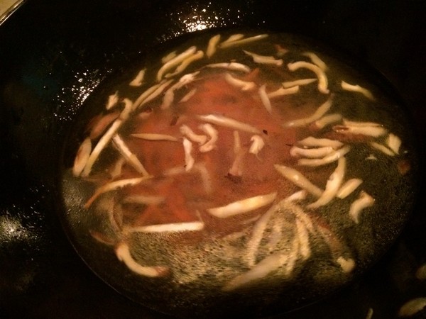 Brasenia and Shiitake Mushroom Soup recipe