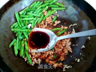 String Beans with Minced Meat recipe