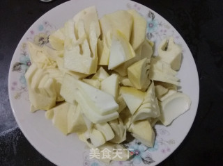 Braised Winter Bamboo Shoots in Oil recipe