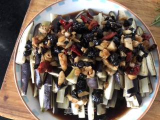 Eggplant with Tempeh Garlic Sauce recipe