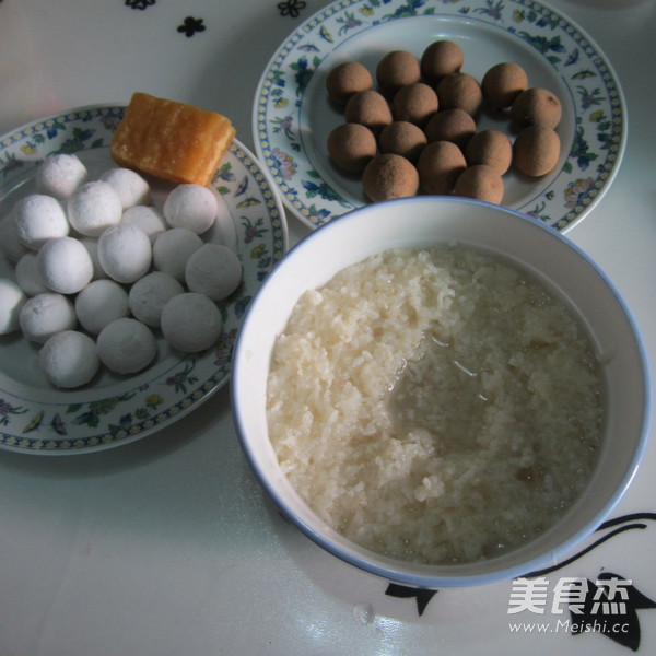 Dumplings with Distillers Longan and Glutinous Rice Balls recipe