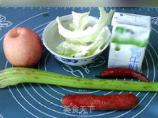 Red Pepper, Celery, Carrot, Apple Milk Drink recipe