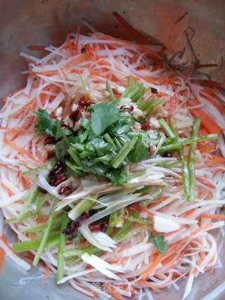 Three Threads of Cold Salad! Summer Refreshing Cold Dishes recipe