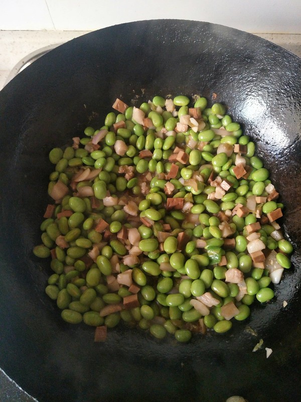 Braised Edamame recipe