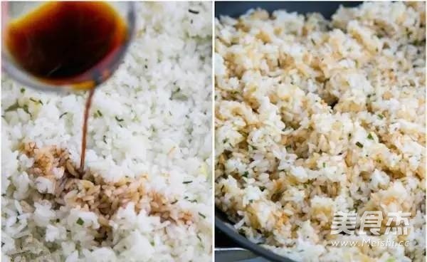 Fried Rice with Shrimp and Egg recipe