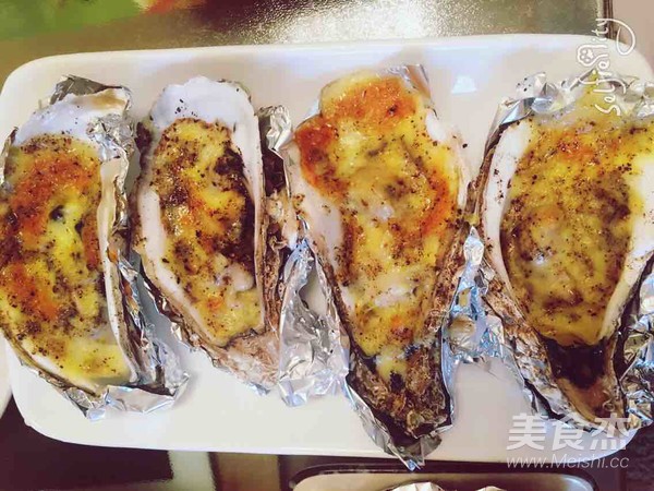 Cheese Baked Oysters recipe