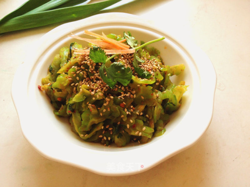 L Cold Bitter Gourd recipe
