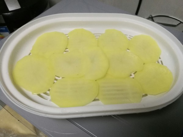 Microwave Potato Chips recipe