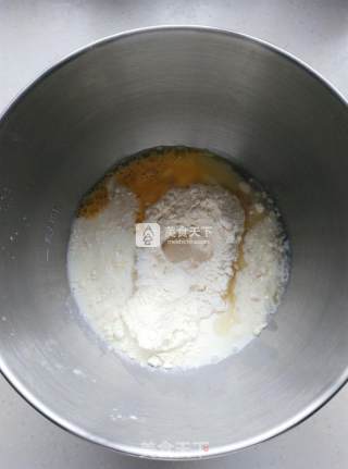 #aca烤明星大赛#~pumpkin Pudding Bread recipe