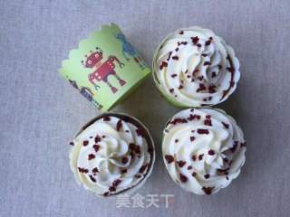 #四session Baking Contest and is Love to Eat Festival# Two-color Mousse Cup Cake recipe