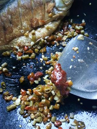 Braised Bream with Kimchi recipe