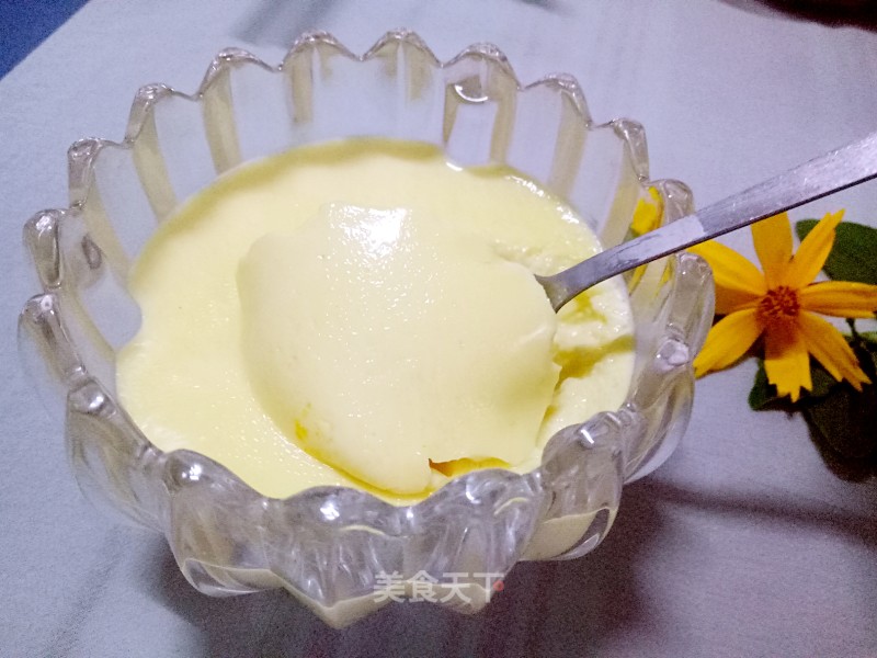 Double Rice Milk Pudding#宝宝辅食# recipe