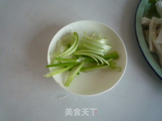 Three Shredded Eryngii Mushrooms recipe